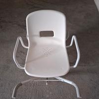 Sedia girevole per vasca