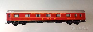 Lima 33235 DSG vagone carrozza letto H0 vintage