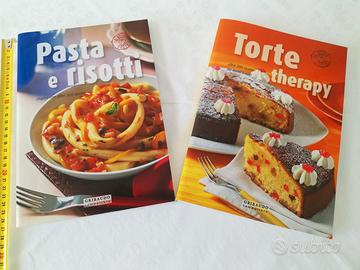 Libri di cucina pasta e risotti e torte therapy