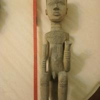 scultura intagliata in legno etnia Bambara Mali
