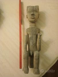 scultura intagliata in legno etnia Bambara Mali