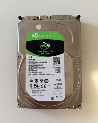 Hard Disk HDD Sata 3.5 Seagate Barracuda 4TB 4 TB