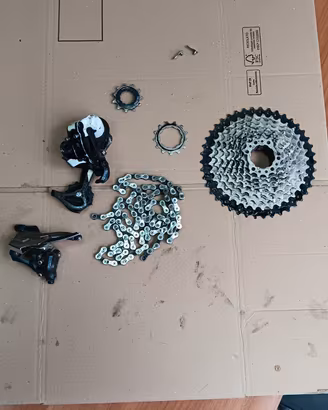 kit trasmissione mtb 10v