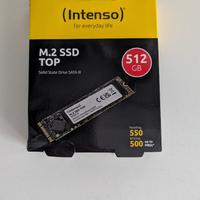 Intenso M.2 SSD interno SATA III Top, 512GB 550 MB