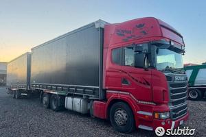 Scania R420 autotreno biga centinato 2009 E5
