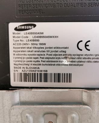 tv samsung 55 pollici 