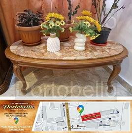 Codice: 268617 TAVOLINO OVALE STILE CLASSICO COLO