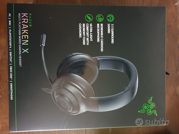 Cuffie da gaming (Razer Kraken X)