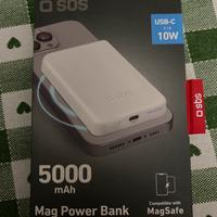 Power Bank Magnetico SBS 5000 mAh  NUOVO