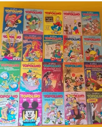 Topolino Disney Anni ' 80 – Lotto di 21