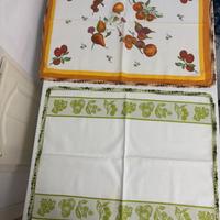 Set 2 tovagliette NUOVE da cucina con uncinetto