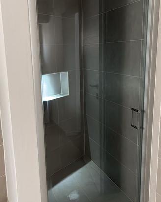 N. 3 Porte doccia in cristallo da 6mm