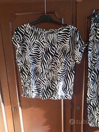 Vestito completo animalier