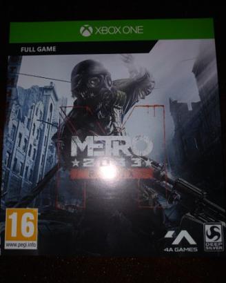 Xbox one Metro 2033 redux