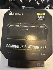 Singolo banco ddr5 Corsair rgb 16gb  6600mhz