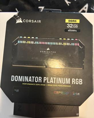 Singolo banco ddr5 Corsair rgb 16gb  6600mhz