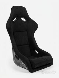 sedili contenitivi in carbonio+staffe 106 rallye