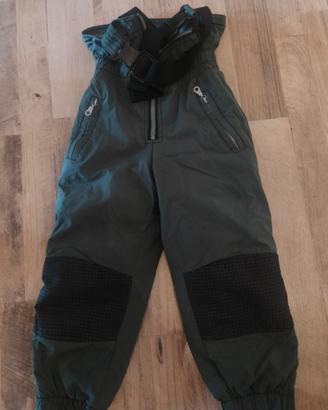 Pantaloni da neve bambino/bambina 92/98 cm