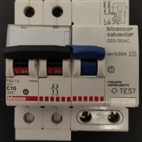 Salvavita G23/32AC + Magnetotermico C10 F82/10