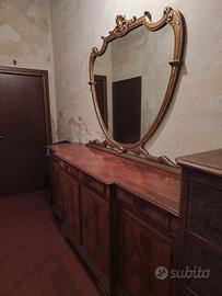 mobile per corridoio con specchiera