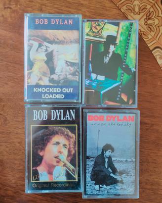 lotto musicassette di Bob Dylan 