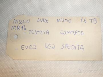 Testata completa per nissan juke 1.6tb mr 16