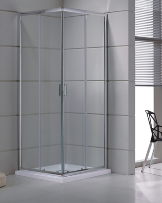 Box Doccia Rettangolare Cristallo Temperato 6mm