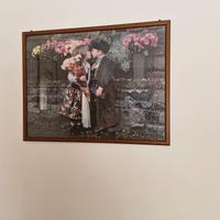 Quadro puzzle romantico