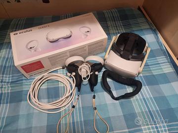 Oculus/Meta Quest 2 128GB + Cavo 5m ed Elite Strap