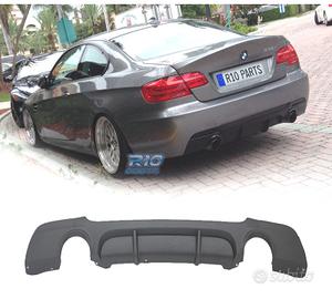 DIFFUSORE BMW E92 E93 LOOK M PERFORMANCE NERO OPAC