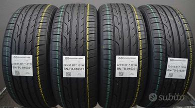 4 pneumatici three-a 225/55 r17 101w tu16301
