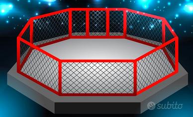 TELO / TELI PER RING DA BOXE E GABBIA MMA, 