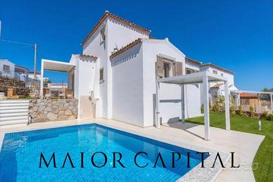 Malamurì | Villa singola con piscina e vista mare