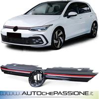 Griglia con led VW Golf 8 anche GTI dal 2019