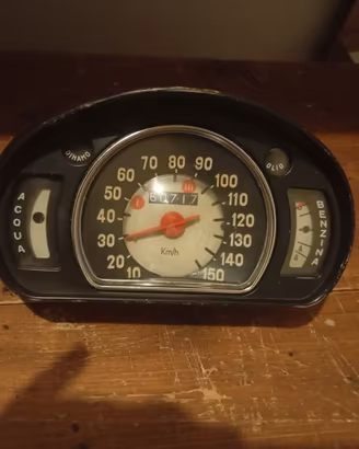 Cruscotto contachilometri Abarth 750 derivazione