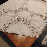 tovaglia pizzi d'epoca rotonda