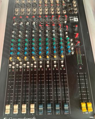 Mixer Soundcraft Spirit M4