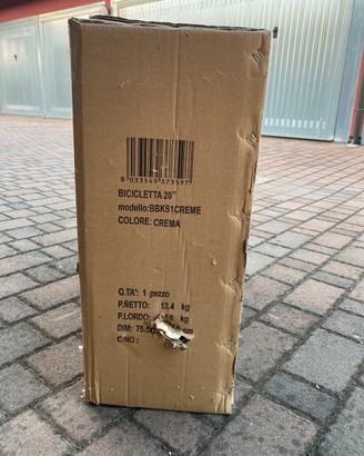 Bicicletta pieghevole nuova!