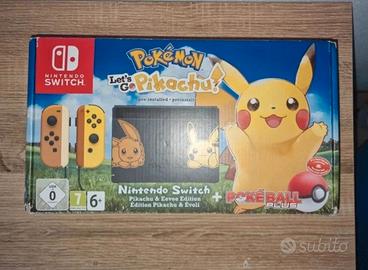 Nintendo Switch Let's Go Pikachu & Eevee