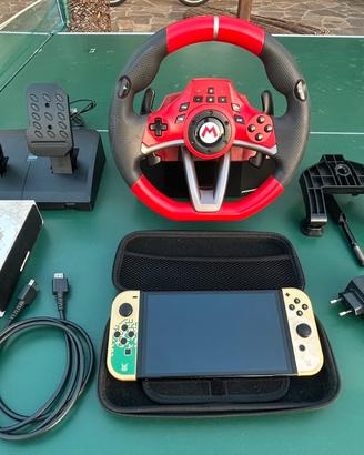 Nintendo Switch Oled, Zelda version + Volante