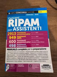 Manuale + quiz concorsi Ripam per assistenti