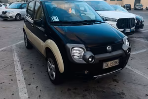 Panda cross 4x4  gancio carrello  permuta escavato