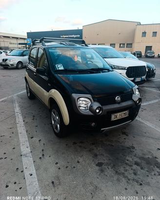 Panda cross 4x4  gancio carrello  permuta escavato