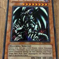 Lotto carte Yu Gi Oh - Drago Nero Occhi Rossi