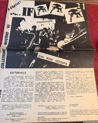 Fanzine Antagonista "IF" N. 21 (Inverno 1990)