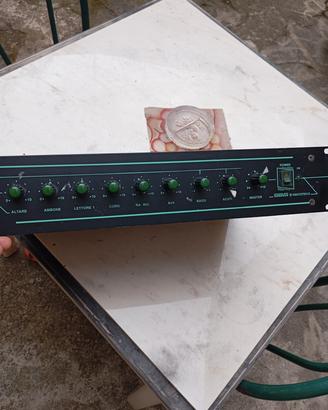 mixer VOX Sound + microfono vintage 