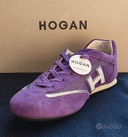 HOGAN OLYMPIA N37, VIOLA CAMOSCIO DONNA ComeNuove