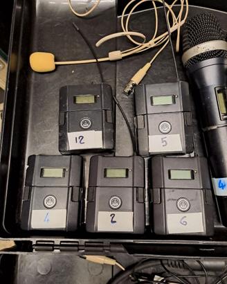 Akg digitale radiomicrofoni