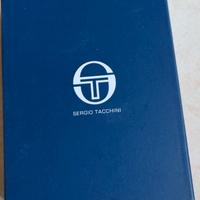 Portafoglio in PELLE Blu Navy Sergio TACCHINI orig