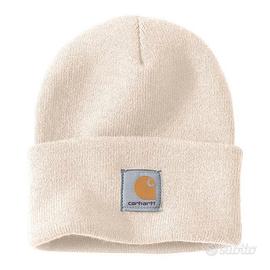 Carhartt Watch Hat Beanie Bianco Invernale